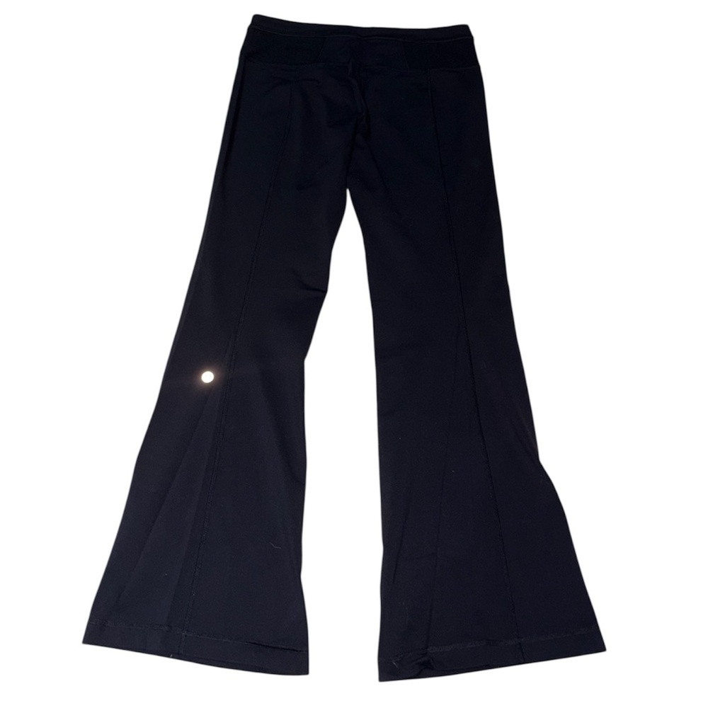 Black Vintage Lululemon Wide-Leg Leggings - 8